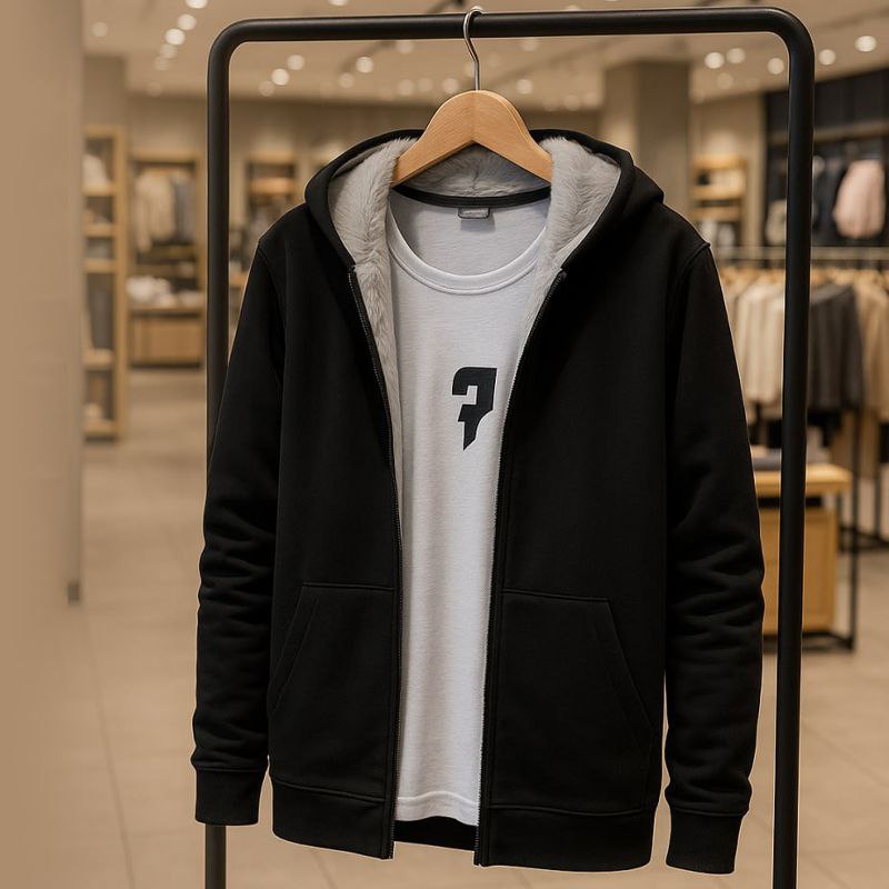 شنل خز سفید مردانه مدل venit