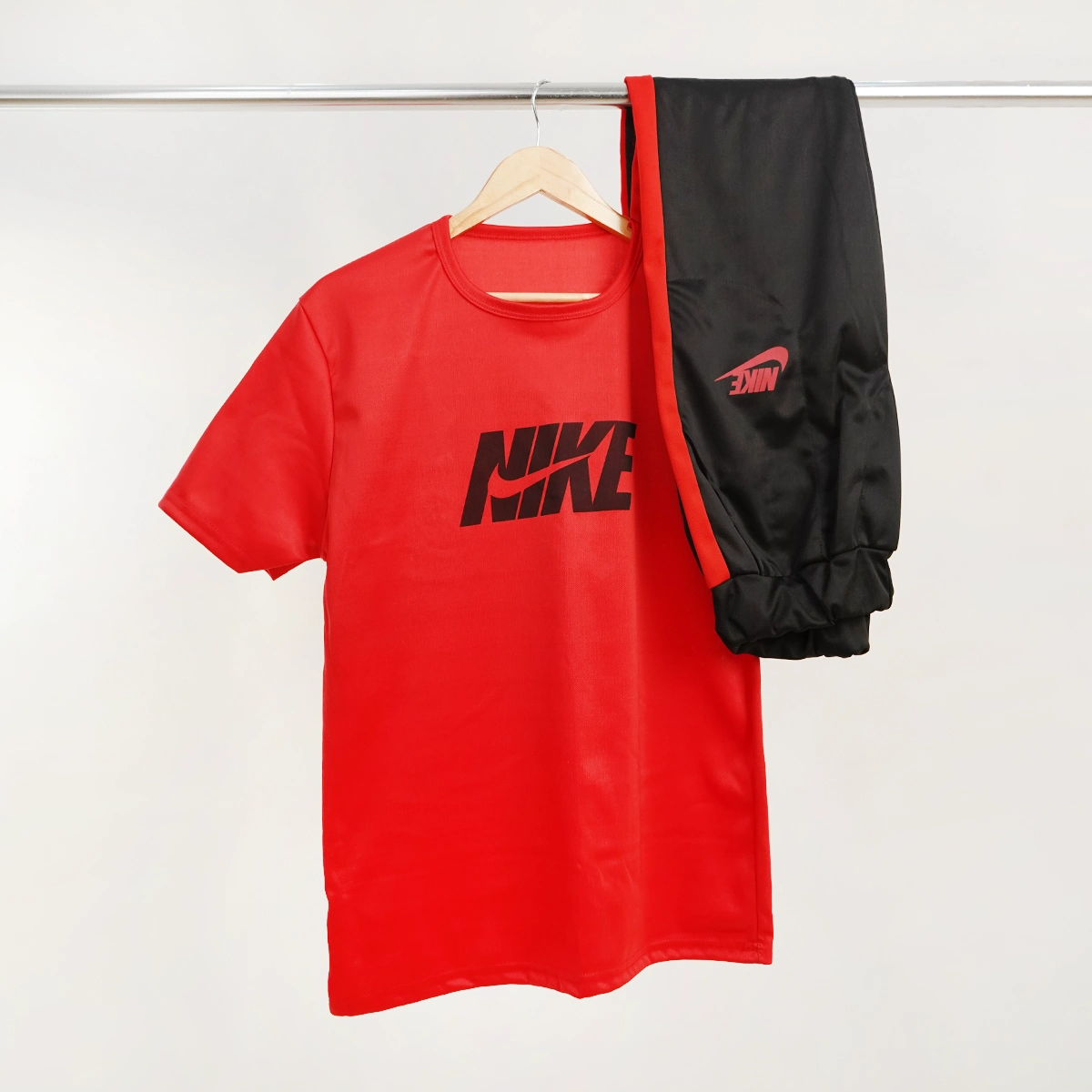 ست تیشرت شلوار Nike Air قرمز مردانه مدلRana