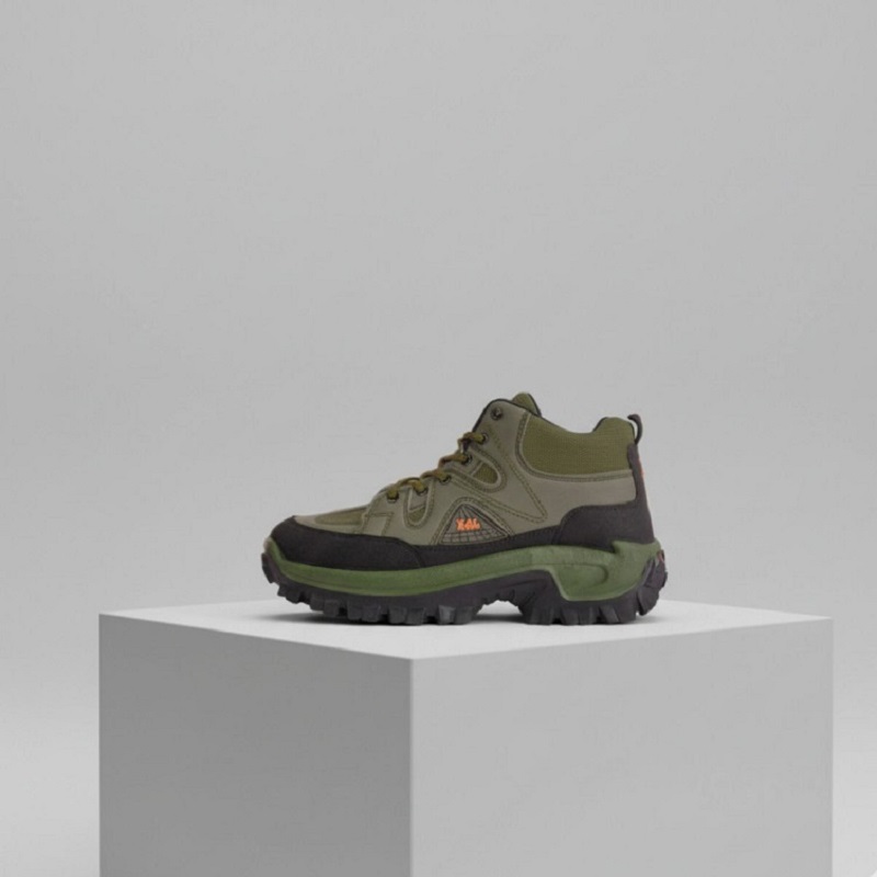 کفش ساقدار مردانه سبز مدل JAX