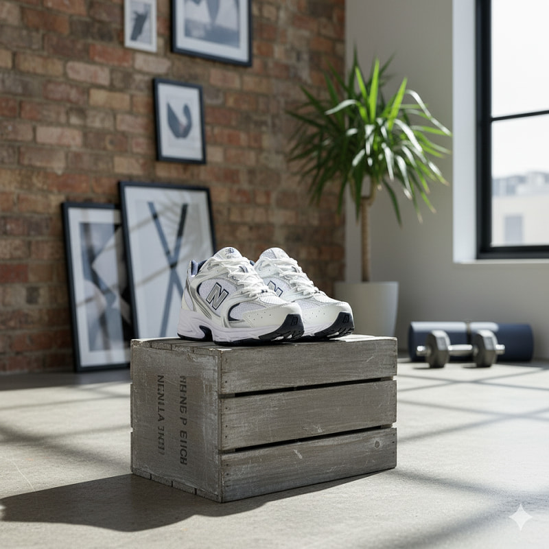 کفش ورزشی مردانه نیوبالانس مدل tako-سفید